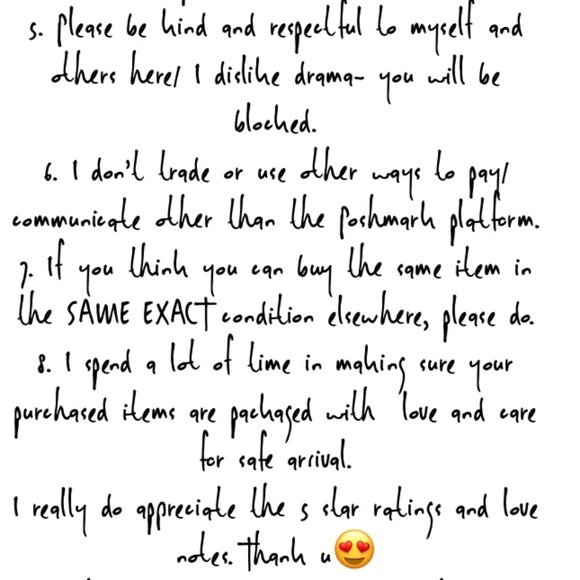 ✨WHAT YOU SHOULD KNOW✨ - Picture 3 of 4